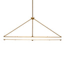 Meyda 64" Long Anillo Gemini Oblong Pendant- 250621