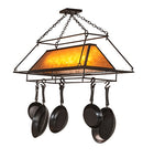 Meyda 48" Long Mission Prime Pot Rack 250947