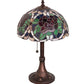 Meyda 17" High Renaissance Rose Accent Lamp- 251062