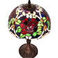 Meyda 17" High Renaissance Rose Accent Lamp- 251062