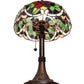 Meyda 17" High Renaissance Rose Accent Lamp- 251062