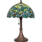 Meyda 17" High Nightfall Wisteria Table Lamp- 251088