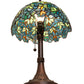Meyda 17" High Nightfall Wisteria Table Lamp- 251088