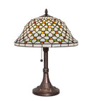 Meyda 19" High Diamond & Jewel Table Lamp- 251312