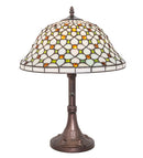 Meyda 19" High Diamond & Jewel Table Lamp- 251312