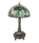 Meyda 31" High Tiffany Banded Dogwood Table Lamp- 253008