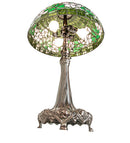 Meyda 31" High Tiffany Banded Dogwood Table Lamp- 253008