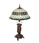 Meyda 28" High Tiffany Roman Table Lamp- 253641