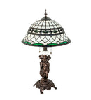 Meyda 28" High Tiffany Roman Table Lamp- 253641