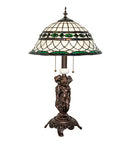 Meyda 28" High Tiffany Roman Table Lamp- 253641
