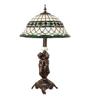 Meyda 28" High Tiffany Roman Table Lamp- 253641
