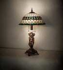 Meyda 28" High Tiffany Roman Table Lamp- 253641