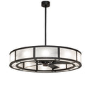 Meyda 56" Wide Smythe Craftsman Chandel-Air 253786