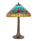 Meyda 23" High Tiffany Dragonfly Table Lamp- 253822