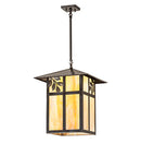 Meyda 16" Square Seneca Sprig Pendant 254261