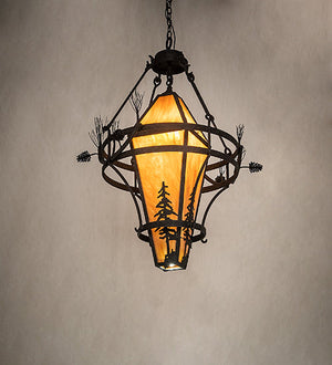 Meyda 36" Wide Lone Pine Pendant 254453