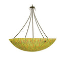 Meyda 46" Wide Hand Painted Estratto Inverted Pendant 254757
