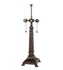 Meyda 27" High Diamond Band Mission Table Lamp- 255015