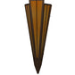 Meyda 7.25" Wide Brum Wall Sconce 255671