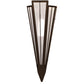 Meyda 7.25" Wide Brum Wall Sconce 255671