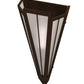 Meyda 7.25" Wide Brum Wall Sconce 255671