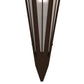 Meyda 7.25" Wide Brum Wall Sconce 255671