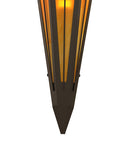 Meyda 7.25" Wide Brum Wall Sconce 255671