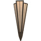 Meyda 7.25" Wide Brum Wall Sconce 255671