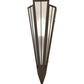 Meyda 7.25" Wide Brum Wall Sconce 255671