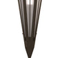 Meyda 7.25" Wide Brum Wall Sconce 255671