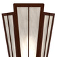 Meyda 7.25" Wide Brum Wall Sconce 255671