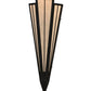 Meyda 7.25" Wide Brum Wall Sconce 255671