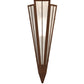 Meyda 7.25" Wide Brum Wall Sconce 255671