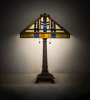 Meyda 25" High Prairie Wheat Table Lamp- 255909