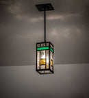 Meyda 4.5" Square Polaris Mini Pendant 256650