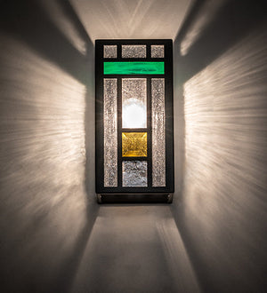 Meyda 6" Wide Polaris Wall Sconce 256651