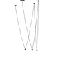 Meyda 48" Wide 3 Light Pendant- 256762