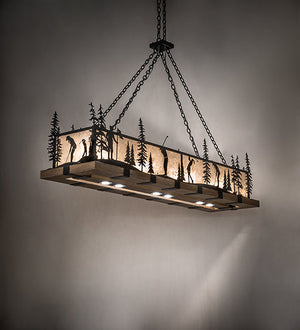 Meyda 72" Long Golf Oblong Pendant 257673