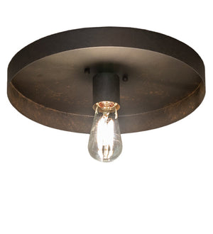 Meyda 13" Wide Alva Cap Flushmount 258909