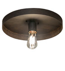 Meyda 13" Wide Alva Cap Flushmount 258909
