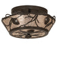 Meyda 16" Wide Whispering Pines Flushmount 258940