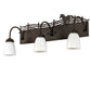 Meyda 27" Wide Running Horse 3 Light Vanity Light 259225