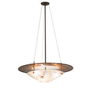 Meyda 31" Wide Metro Fusion Super Nova Inverted Pendant 259617