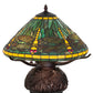 Meyda 17" High Tiffany Dragonfly Table Lamp - 261256