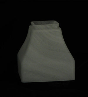 Meyda 5"Sq Bungalow Alabaster Shade '26250