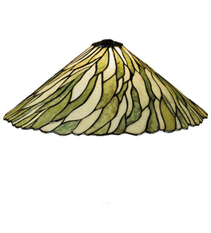 Meyda 16"W Willow Jadestone Shade 26263