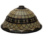 Meyda 16" Wide Tiffany Roman Shade '26275