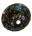 Meyda 12" Wide Tiffany Rosebush Shade '26319