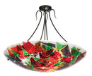 Meyda 30"W Metro Fusion Colorito Semi-Flushmount 26346