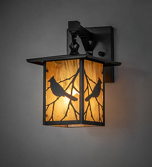 Meyda 7" Wide Seneca Song Bird Wall Sconce 264247
